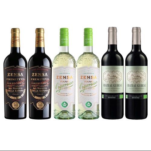 Organic Wine Case of 6 - Delivered to Your Door